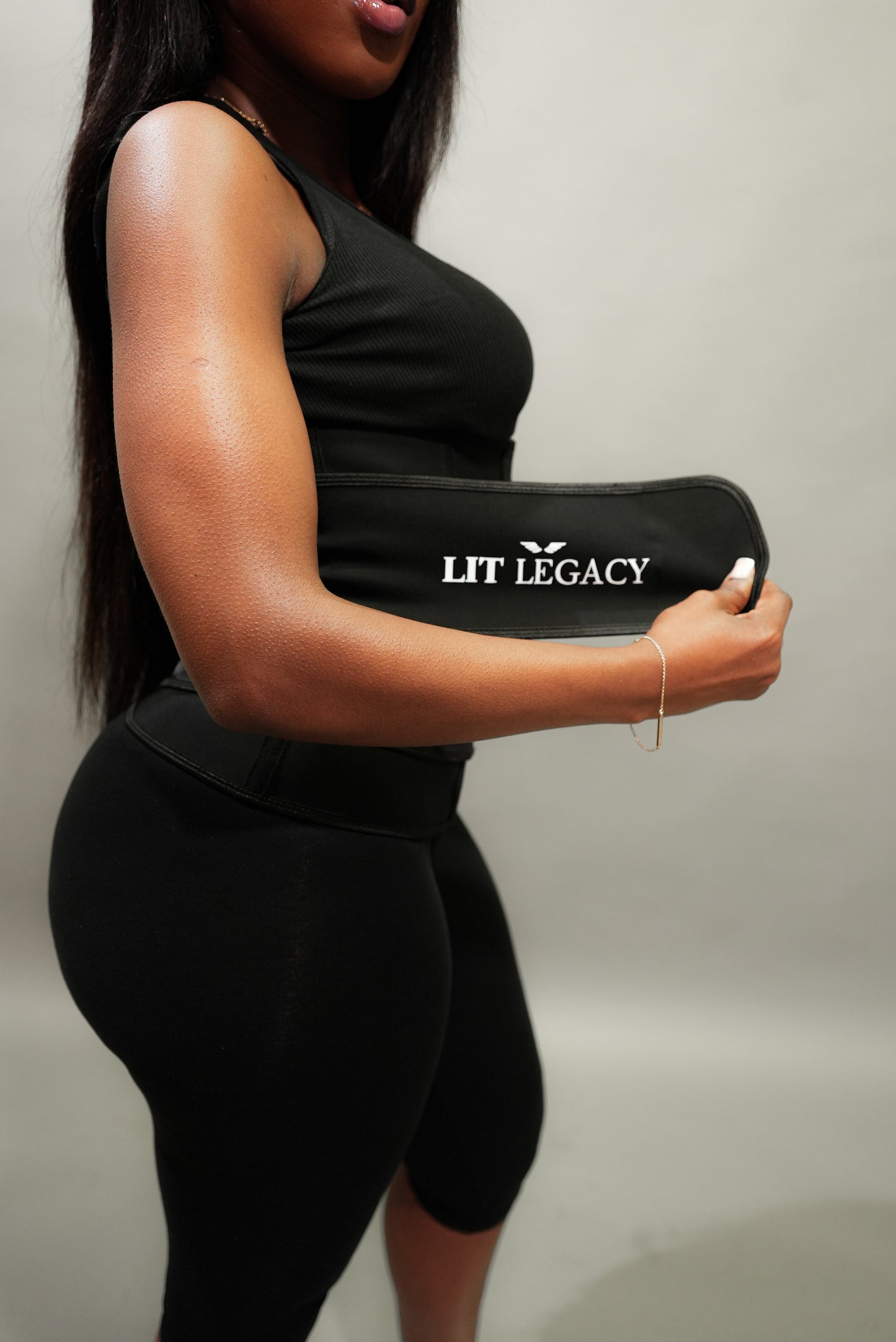 Lit Legacy Double Belt Waist Trainer