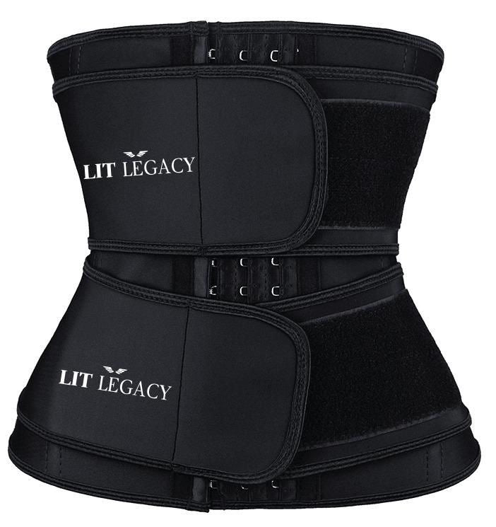 Lit Legacy Double Belt Waist Trainer