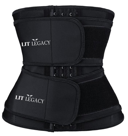 Lit Legacy Double Belt Waist Trainer